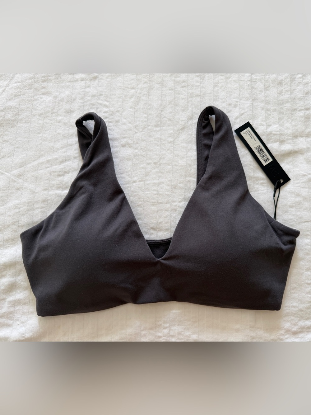 Onet Active SOFTMOTION™ SCOOP BACK BRALETTE WITH GRAY LOGO